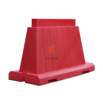 Водоналивной блок дорожный вкладывающийся (пластиковый барьер) БДВ-1,2 красный