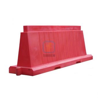 Водоналивной блок дорожный вкладывающийся (пластиковый барьер) БДВ-2,0 красный