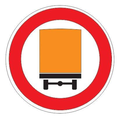 3.32 — Движение транспортных средств с опасными грузами запрещено